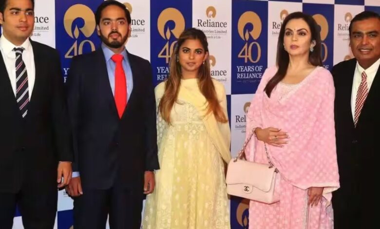 Nita Ambani to step down from Reliance Board.