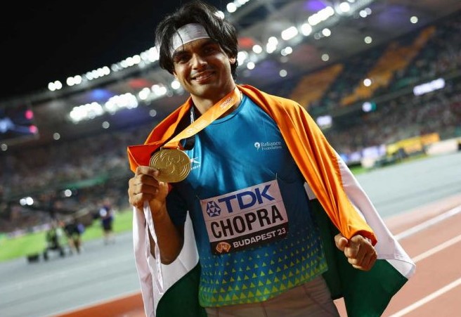 Neeraj Chopra won gold in World Championship