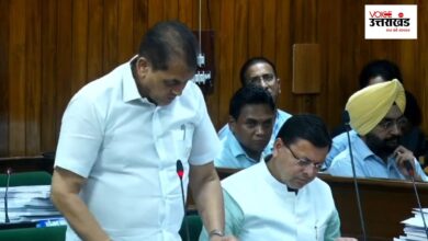 Cabinet Minister Premchand Aggarwal during Uttarakhand Assembly Session