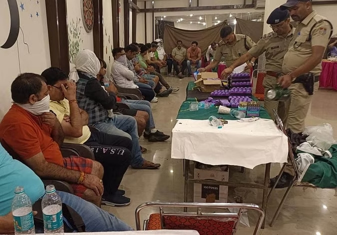 Raid on Illegal Casino in Rishikesh.