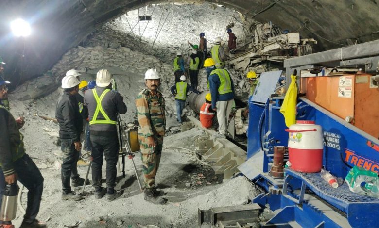 uttarkashi tunnel collapse update