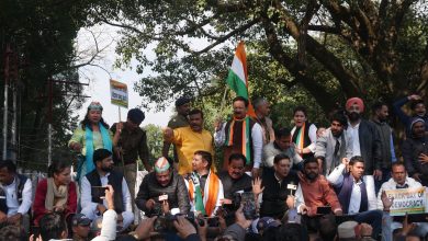 Uttarakhand Congress Protests Against Suspension of 146 MPs