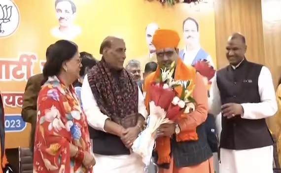 Rajasthan Gets a First-time MLA, Bhajan Lal Sharma as New CM