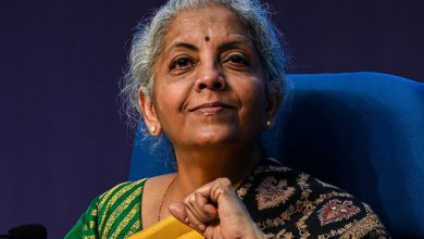 Nirmala Sitharaman, India's finance minister