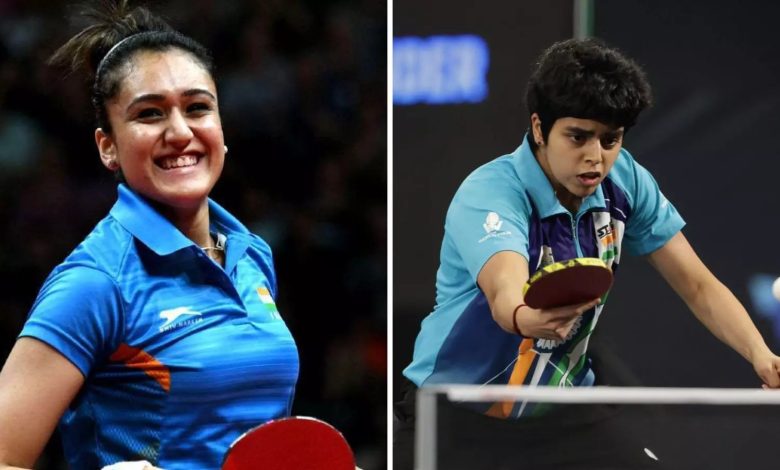 Manika Batra and Archana Kamath