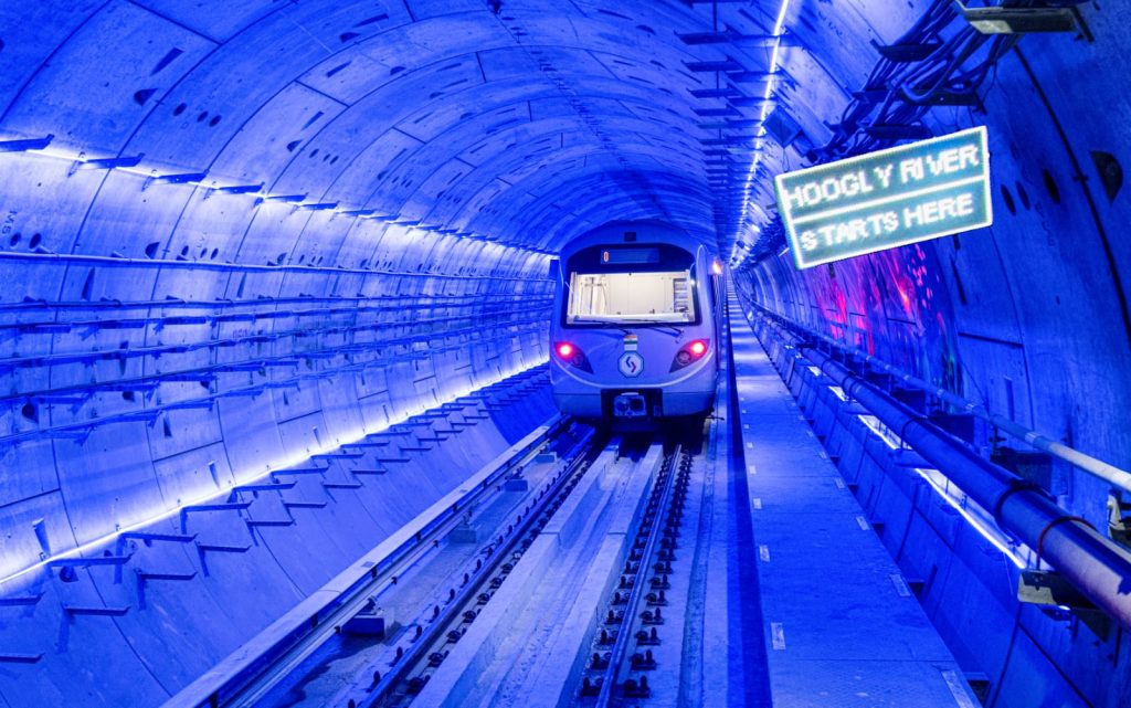 kolkata underwater metro